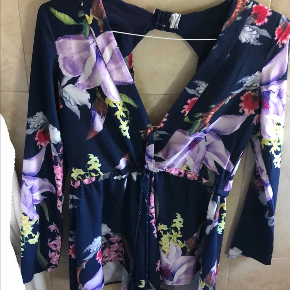 Floral romper